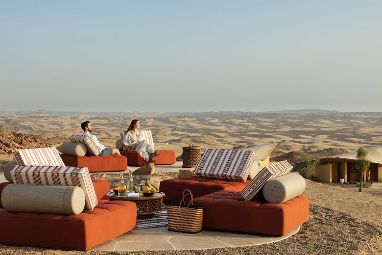 Six Senses Southern Dunes - Salon extérieur