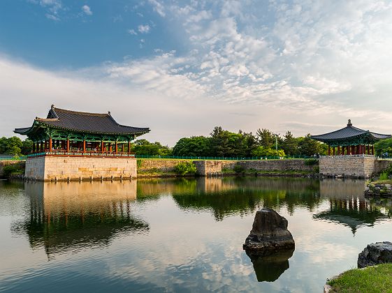 Anapji Pond à Gyeongju - Corée