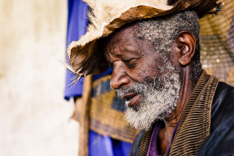 Portrait d'un homme en Ouganda par Sanctuary