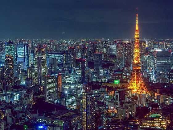 Tokyo de nuit 