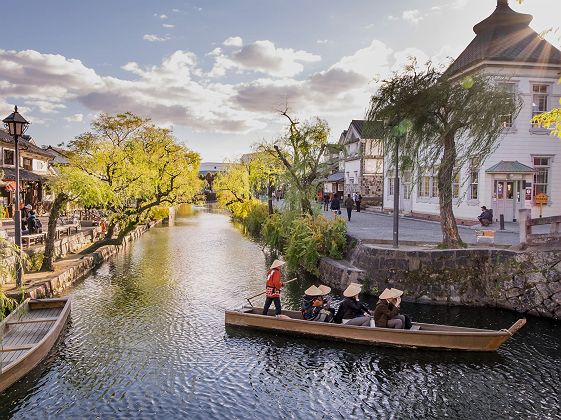 Tour traditionnel de Kurashiki en barque - Japon