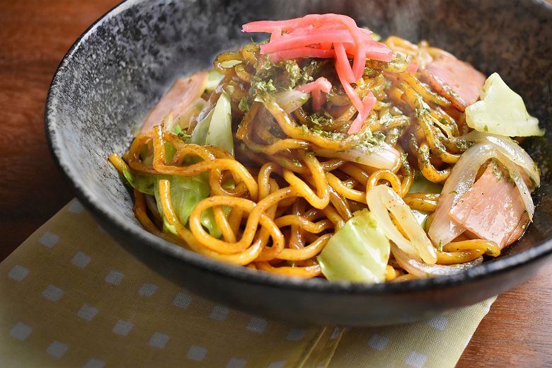 Plat de yakisoba