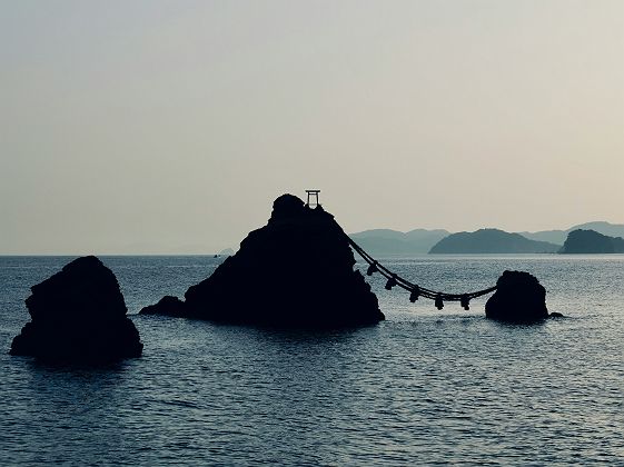 Meoto Iwa - Les rochers mariés, à Ise