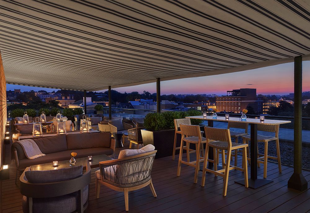 Rosewood Washington, D.C. terrasse rooftop