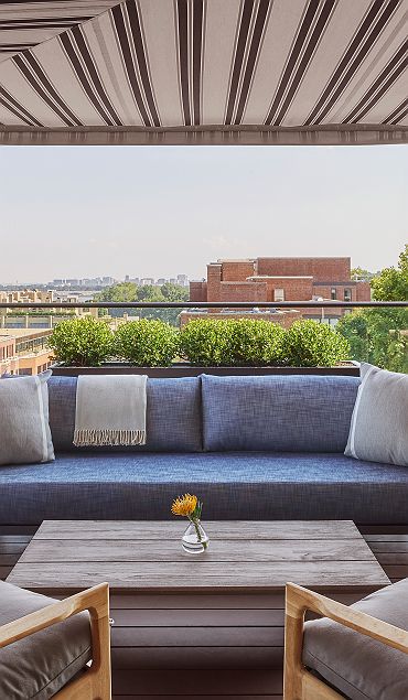 Rosewood Washington, D.C. terrasse rooftop