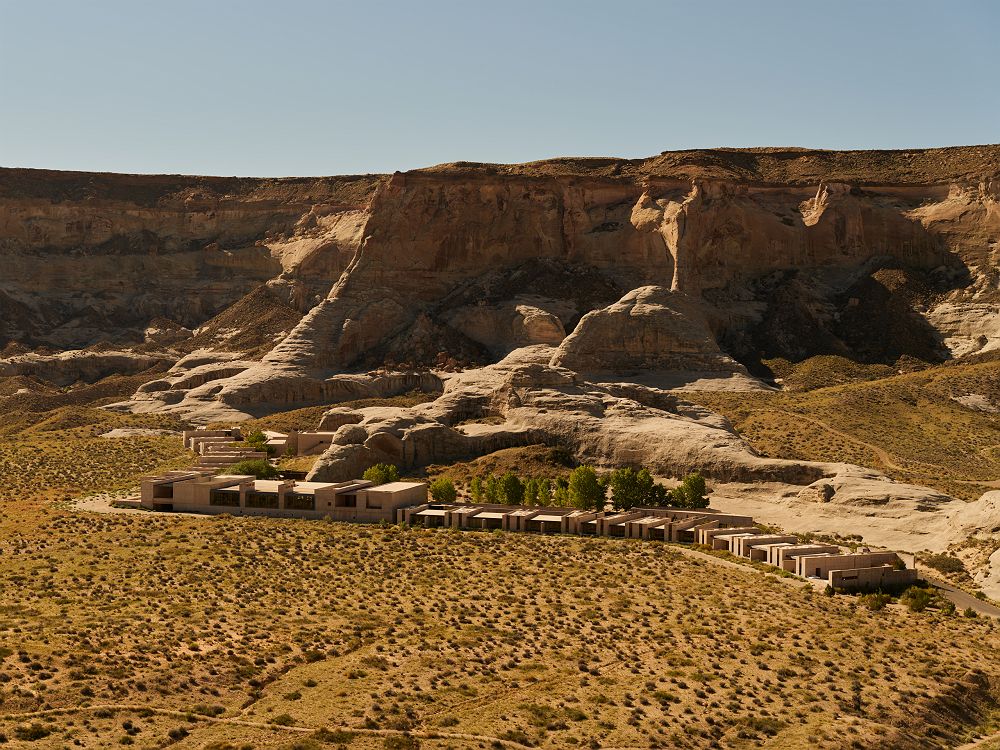 Amangiri vue aérienne