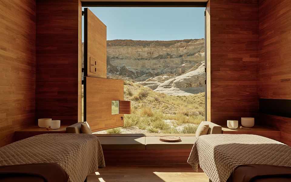 Amangiri spa salle de massage