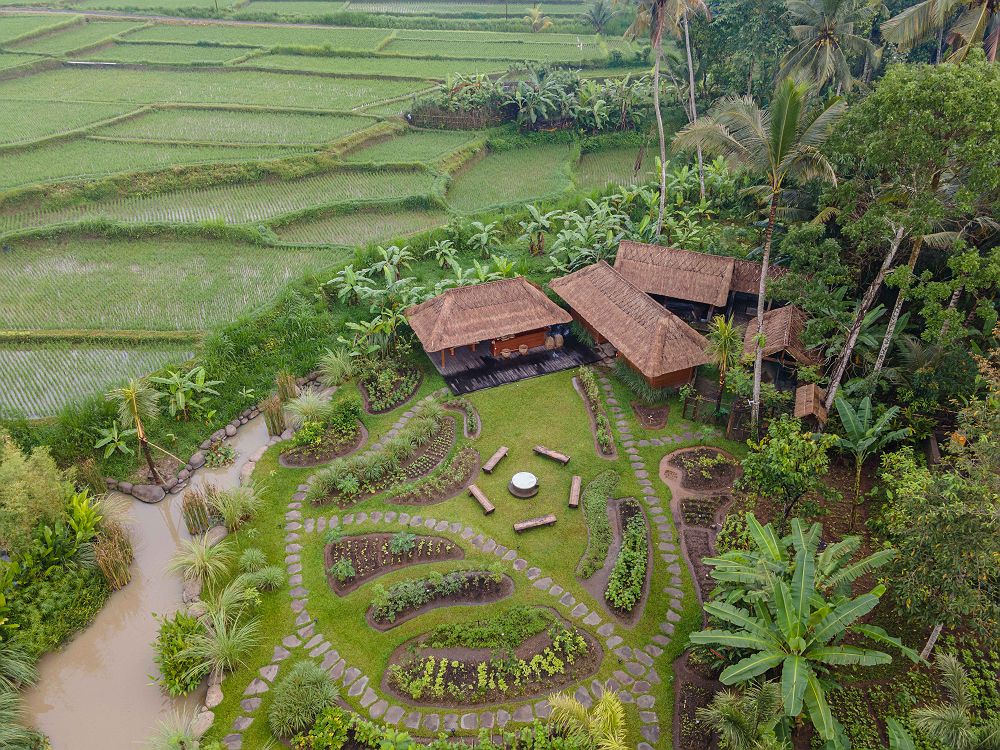 Kappa Senses Ubud - Jardin en permaculture