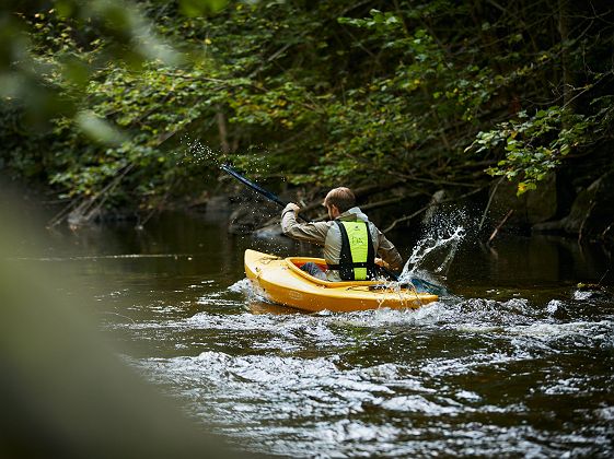 Kayak dans le Dalslands