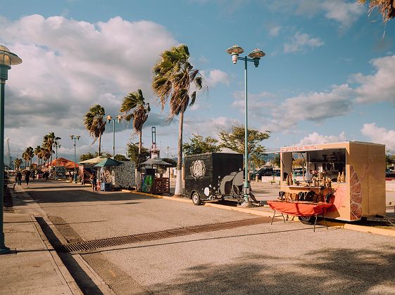 La Guancha à Ponce - kiosque