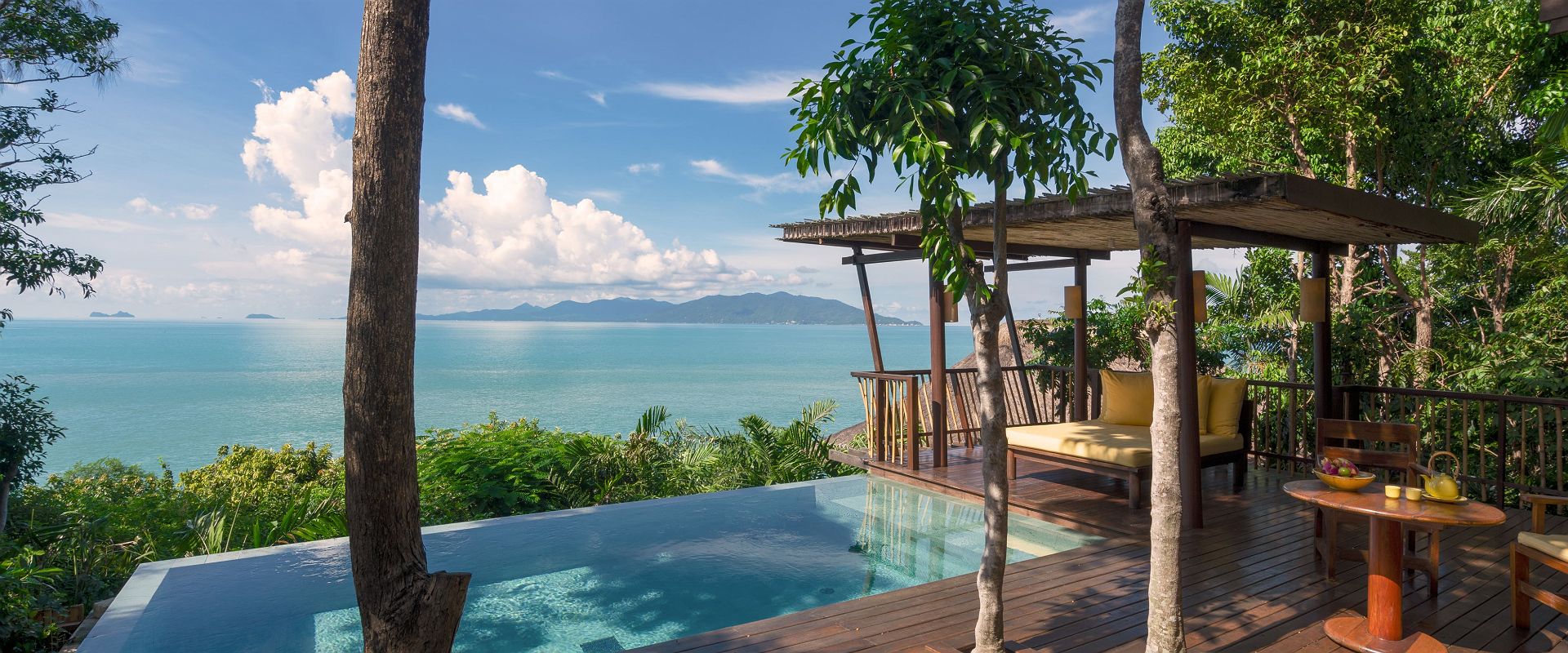 six senses samui   ocean front pool villa suite