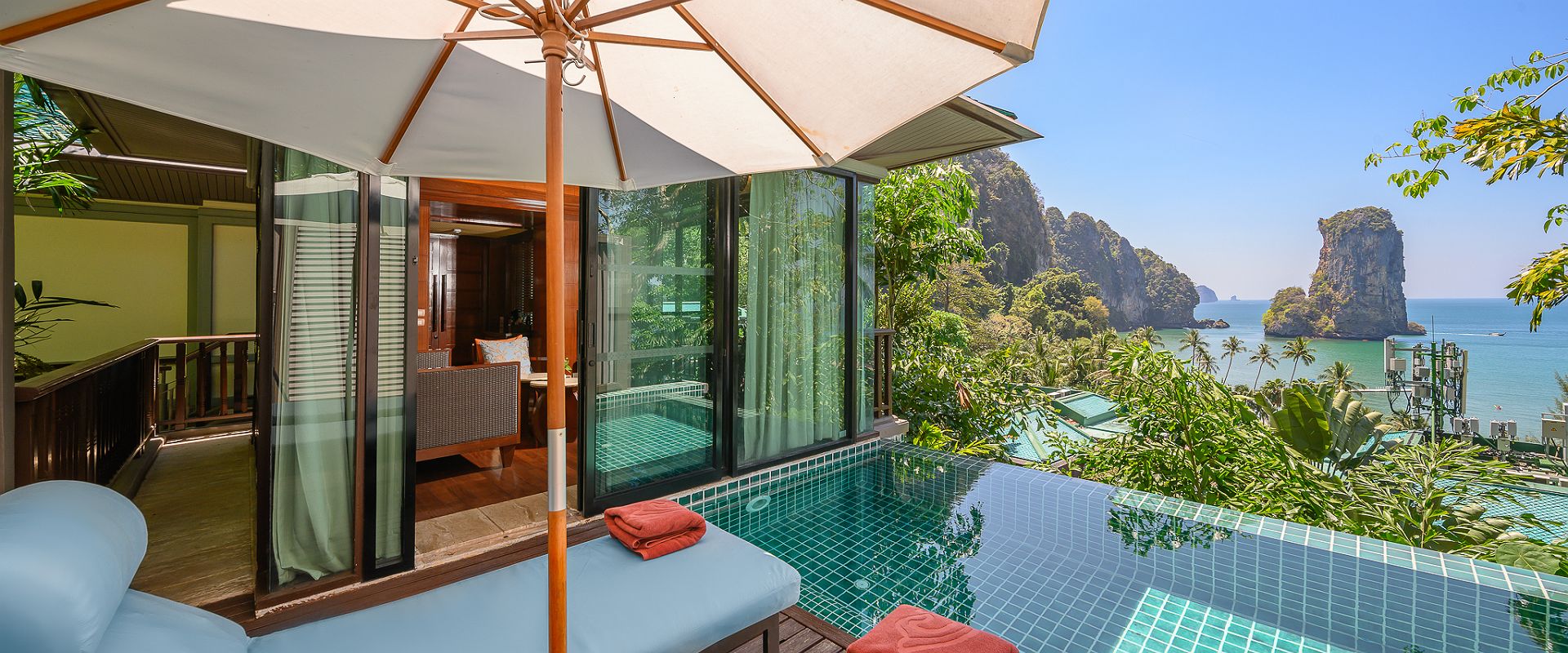 piscine    villa one bedroom private pool ocean view   centara grand beach resort  villas krabi