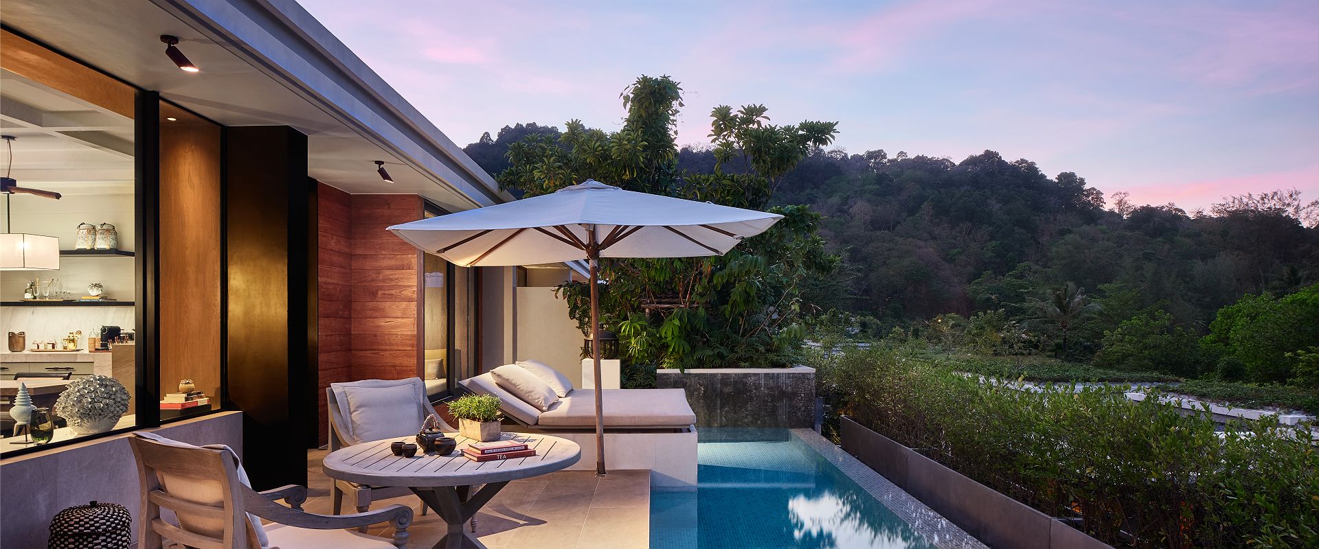 rosewood phuket   partial ocean view pool pavilion two bedroom