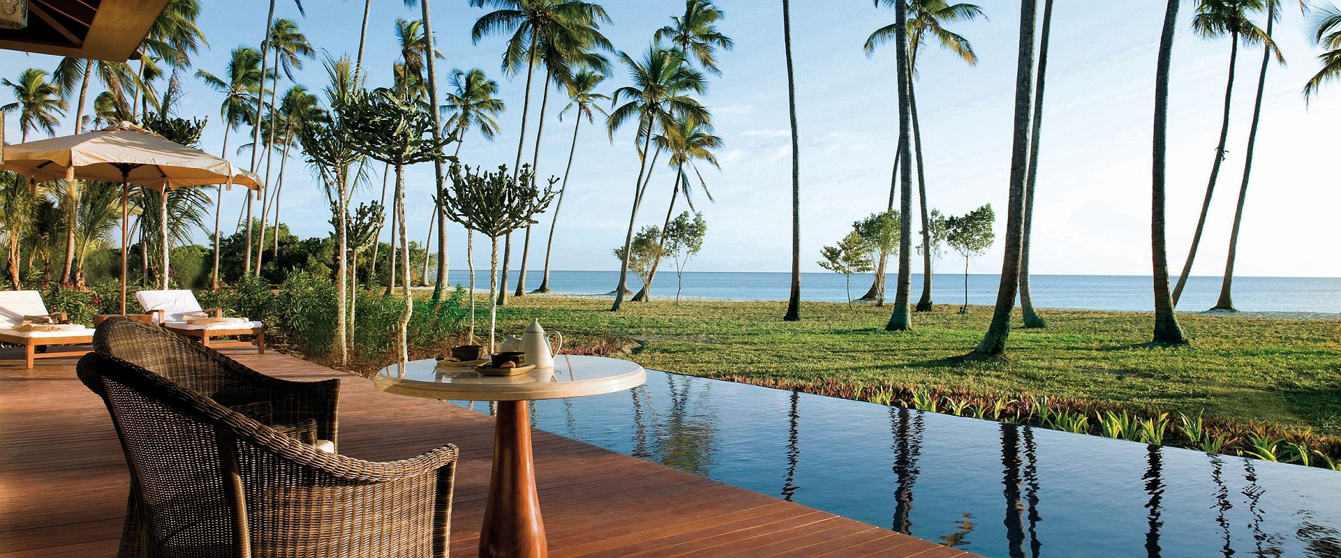 prestige ocean front pool villa de the residence zanzibar