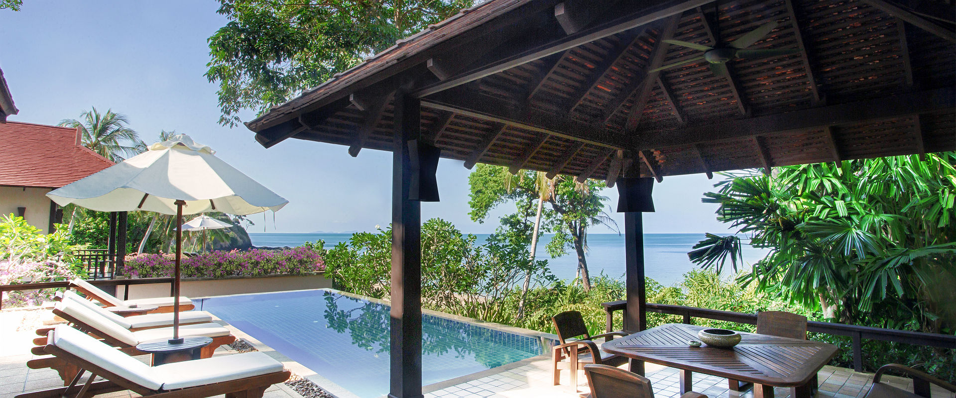 Pimalai Resort and Spa -beachside villa three bedroom - piscine