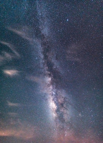 Etoiles dans le ciel d'Arabie