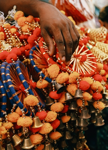 Fleurs en Inde