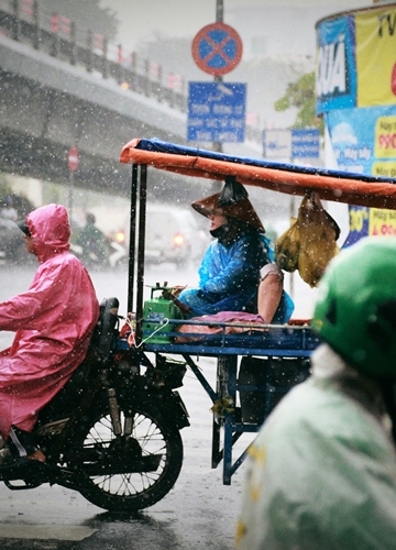 Pluie au Vietnam