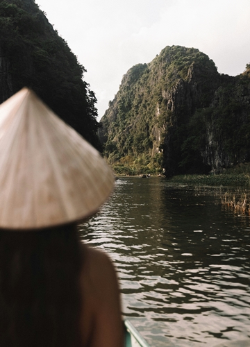 Chapeau conique au Vietnam