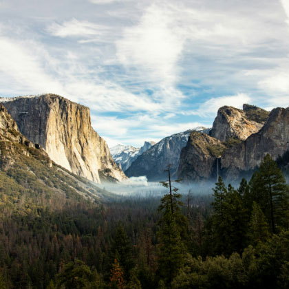 USA zone Parc de Yosemite